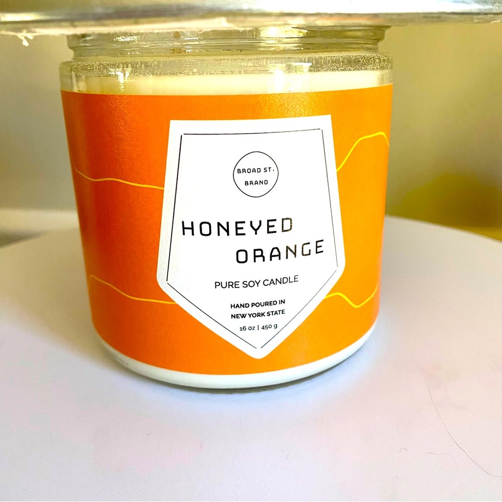 🎅🏻 SALE! KOBO Honeyed Orange Candle (4 oz) | 100% Pure Soy Candle with a topper - Picture 10 of 10